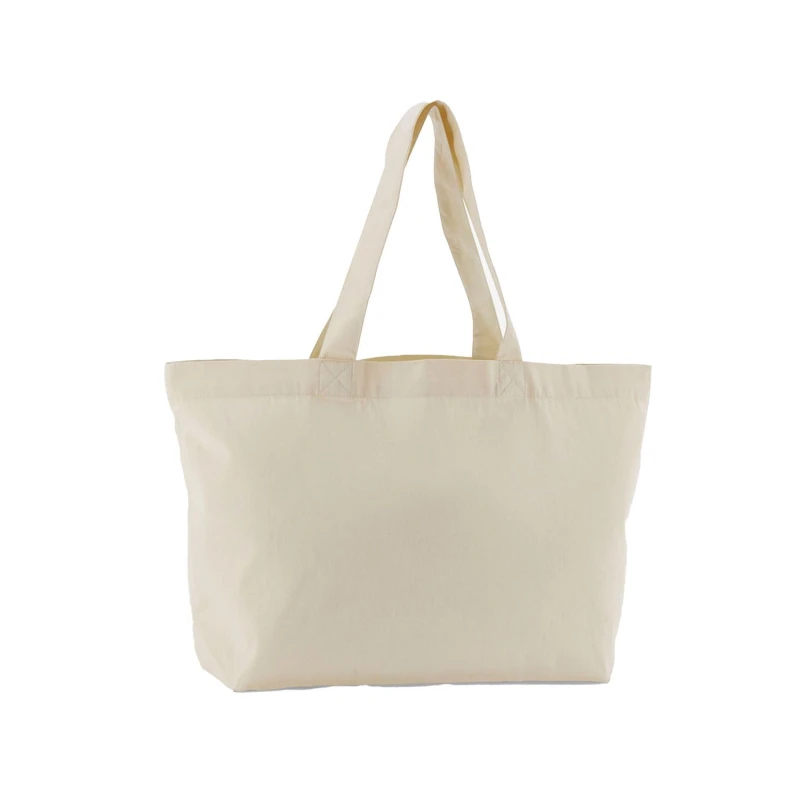 Image of Westford Mill Womens Twill Shopper Bag in Natural Natural Female One Size
