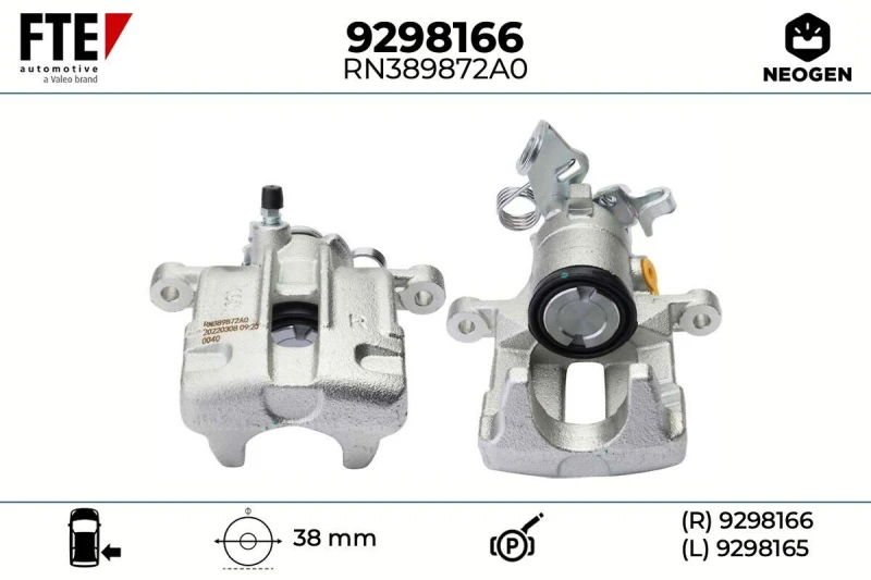 Image of Brake caliper FTE 9298166