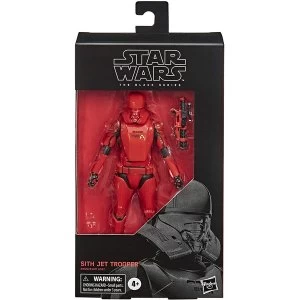 image of Sith Jet Trooper (Star Wars) The Black Series Action Figure