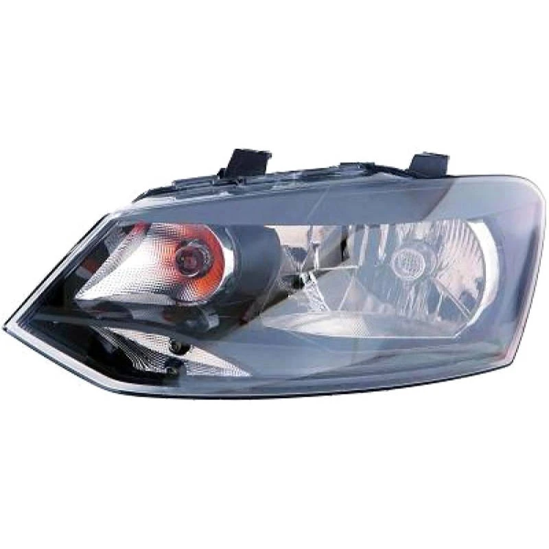 Image of DIEDERICHS 2206080 Headlights H4, with bulb, Right, with motor for headlamp levelling, Halogen Headlight (259)