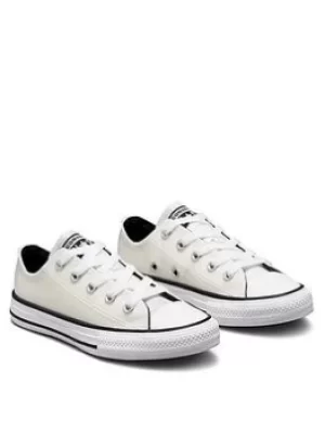 Image of Converse Chuck Taylor All Star Winter Glitter, Silver/Black/White, Size 1