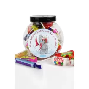 Image of Personalised Tatty Teddy Xmas Sweet Jar