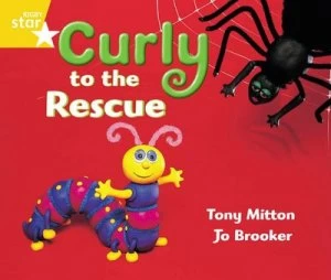 Image of Rigby Star Guided Year 1 Yellow Level Curly to the Rescue Pupil Book single Book