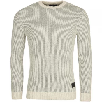 Image of Barbour Duffle Knitted Crew - Ecru BE11