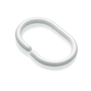 Image of Croydex White C Ring Hooks - Pack of 12