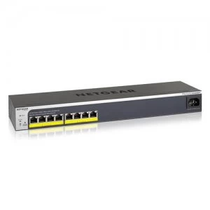 image of Netgear GS408EPP Managed L2 Gigabit Ethernet (10/100/1000) Black Gray Power over Ethernet (PoE)