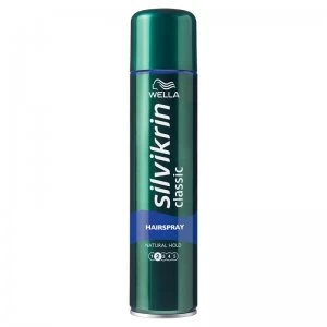 Image of Wella Silvikrin Classic Natural Hold 2 Hairspray 250ml