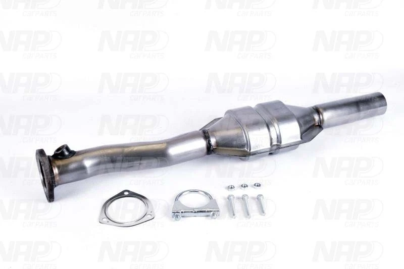 Image of NAP carparts CAK10811 Catalytic Converter with fastening/mounting material Catalyst Converter (429)