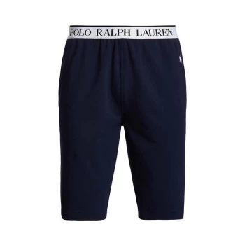 image of Polo Ralph Lauren Logo Band Shorts - Black