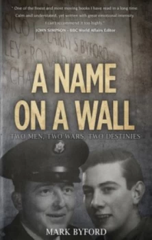 Image of A Name on a Wall by Mark Byford Hardback
