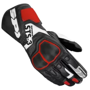 image of Spidi Sts-3 Red Motorcycle Gloves 2XL