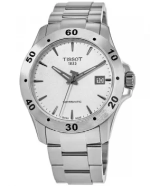 image of Tissot V8 Automatic Silver Dial Mens Watch T106.407.11.031.01 T106.407.11.031.01