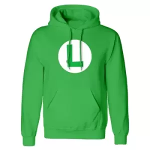 Image of Nintendo Super Mario - Luigi Badge (Pullover) Ex Ex Large