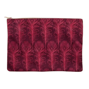 Image of Luxury Pink Fabric Make Up Bag