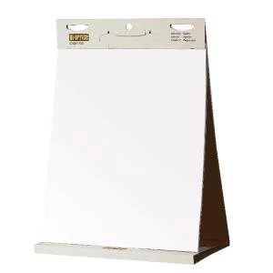 image of Bi-Office Table Top Self-Stick Flipchart Pad 585x500mm 20 Sheet White