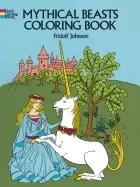 Image of mythical beasts coloring book