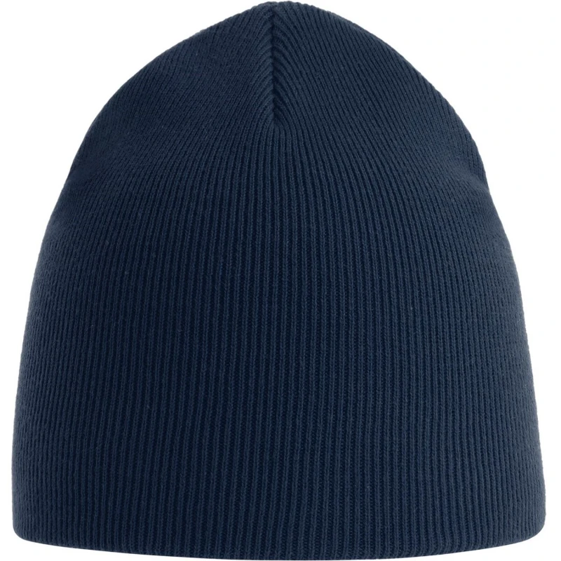 Image of Atlantis Yala Cotton Beanie in Navy Navy Unisex One Size