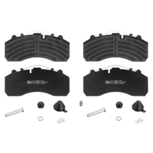 Image of Brake Pad 16665 by Febi Bilstein Front/Rear Axle