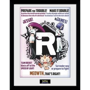 Image of Pokemon Team Rocket Collector Print