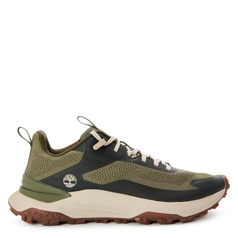 Image of Timberland Mens Low Lc Sneaker Low-Top Trainers Dark Green Knit male 6.5 (40)