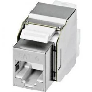 image of Phoenix Contact 1653168 VS 08 BU RJ45 6KALSA RJ45 Female Insert IP20 RJ45 Socket horizontal mount Silver