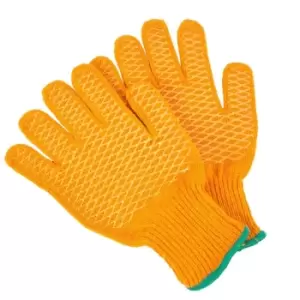 image of ProSolve Heavy Duty Builder Criss Cross Glove - Orange