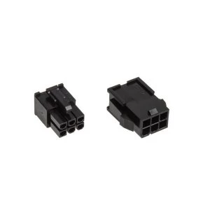 Image of BitFenix Alchemy 2.0 PSU PCI-E 6Pin Connector Pack - Black