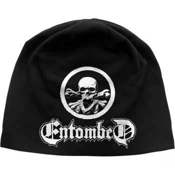 Image of Entombed - Skull Logo Unisex Beanie Hat - Black