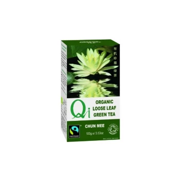 Image of Loose Leaf Chun Mee Tea - Organic & Fairtrade - 100g - 70656 - Herbal Health