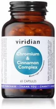 Image of Viridian Chromium & Cinnamon Complex 14 Capsules