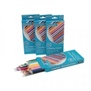 image of Classmaster Colouring Pencils Assorted CPW36