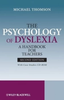 Image of The Psychology of Dyslexia by Michael Thomson Book