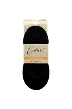 Image of Cotton Liner Socks (Pack of 3)