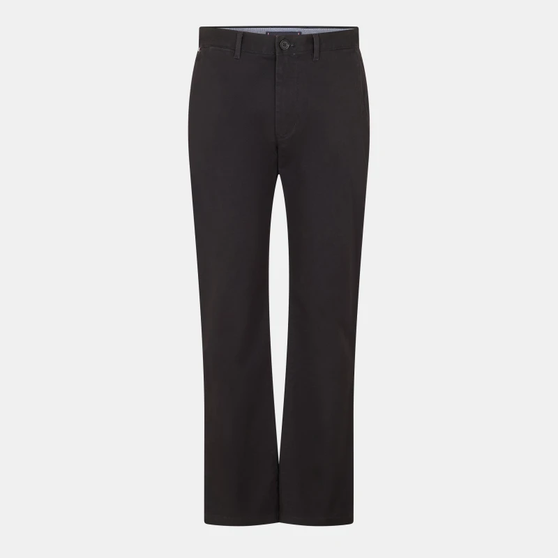 Image of Tommy Hilfiger Mens Denton Chinos Black BDS male 30W S