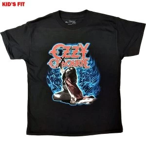 Image of Ozzy Osbourne - Blizzard of Oz Kids 11 - 12 Years T-Shirt - Black