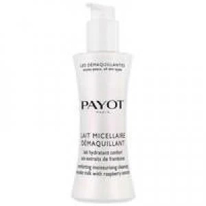 image of Payot Paris Les Demaquillantes Lait Micellaire Demaquillant: Comforting Moisturising Micellar Milk 200ml