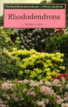 Image of Rhododendrons by Peter a Cox and Royal Horticultural Society Paperback