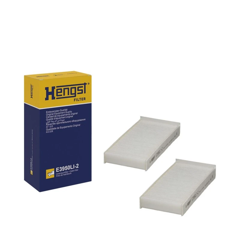 Image of HENGST FILTER E3950LI-2 Pollen filter Filter,interior air (424)