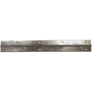 Image of Metal Piano Hinge Gold Colour 30x240mm - Colour Galvanized - Pack of 10