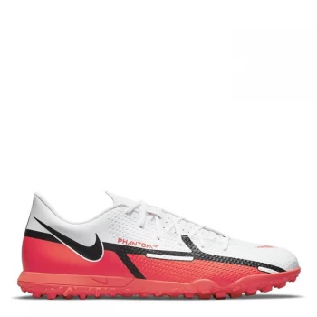 Image of Nike Phantom GT Club Astro Turf Trainers - White/Crimson