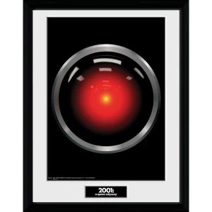 image of 2001 A Space Odyssey Hal 9000 Framed Collector Print