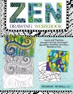 Image of zen drawing workbook peace and positivity through zentangle r mandalas doo