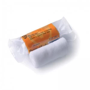 Image of Blue Dot Medium Dressing 12cm x 12cm Flow Wrapped PK10