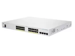 image of Cisco CBS250-24P-4G-EU network switch Managed L2/L3 Gigabit...