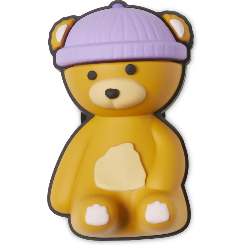 Image of Crocs Jibbitz Crocs Teddy Bear With Beanie Marron Unisex TU