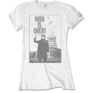 Image of John Lennon - Liberty Lady Womens Small T-Shirt - White
