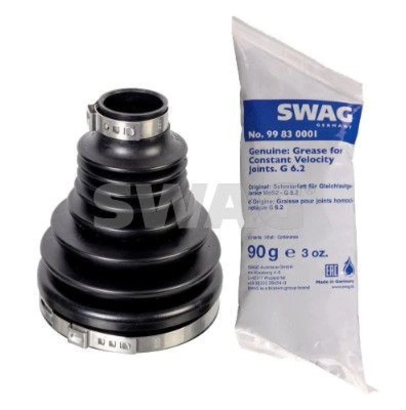 Image of CV boot kit, drive shaft SWAG 33 10 2940