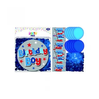 Image of Birthday Boy Party Pack Blue Pack of 6 13707-PP