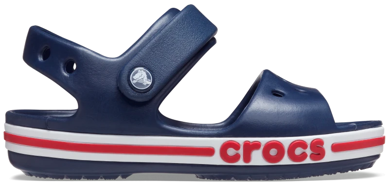 Image of Crocs Kids Toddler Bayaband Sandals Navy / Pepper C5