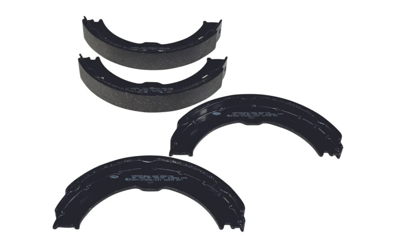 Image of HELLA Handbrake shoes HELLA 8DA 355 050-761